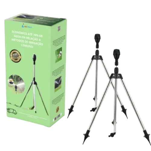 Irrigador Inteligente 360 graus com tripé ajustável - 2 Unidades